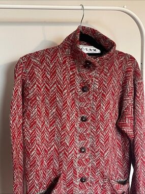 Women's 100% Alpaca wool Knit Button Cardigan